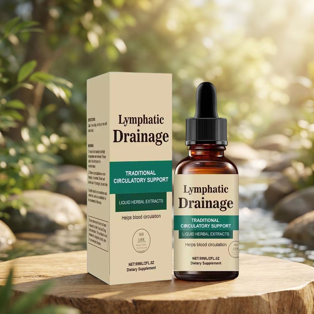 Lymph Flow Support Drops Premi - Herbal Wellness Formula recension och pris