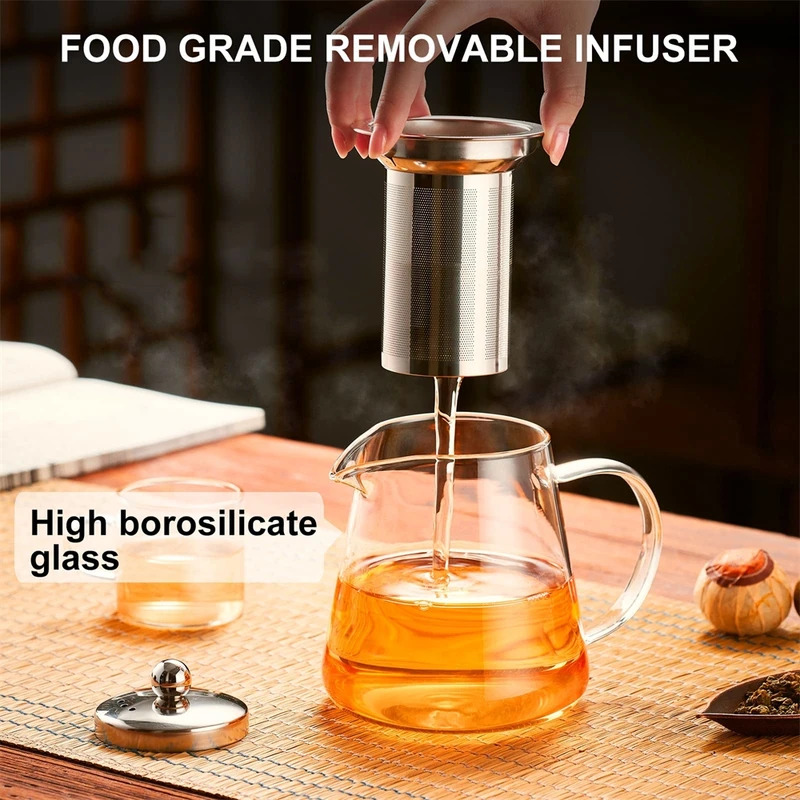 Heat-Resistant Borosilicate Gl - Nettle Leaf Tea recension och pris