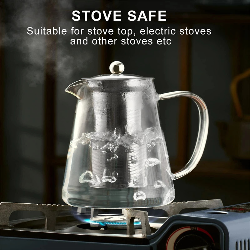 Heat-Resistant Borosilicate Gl - Nettle Leaf Tea recension och pris