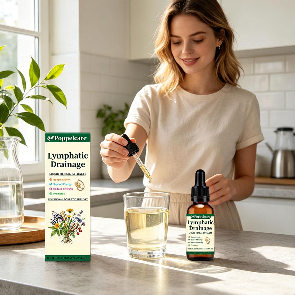 Herbal Lymphatic Drainage Drop - Herbal Wellness Formula recension och pris