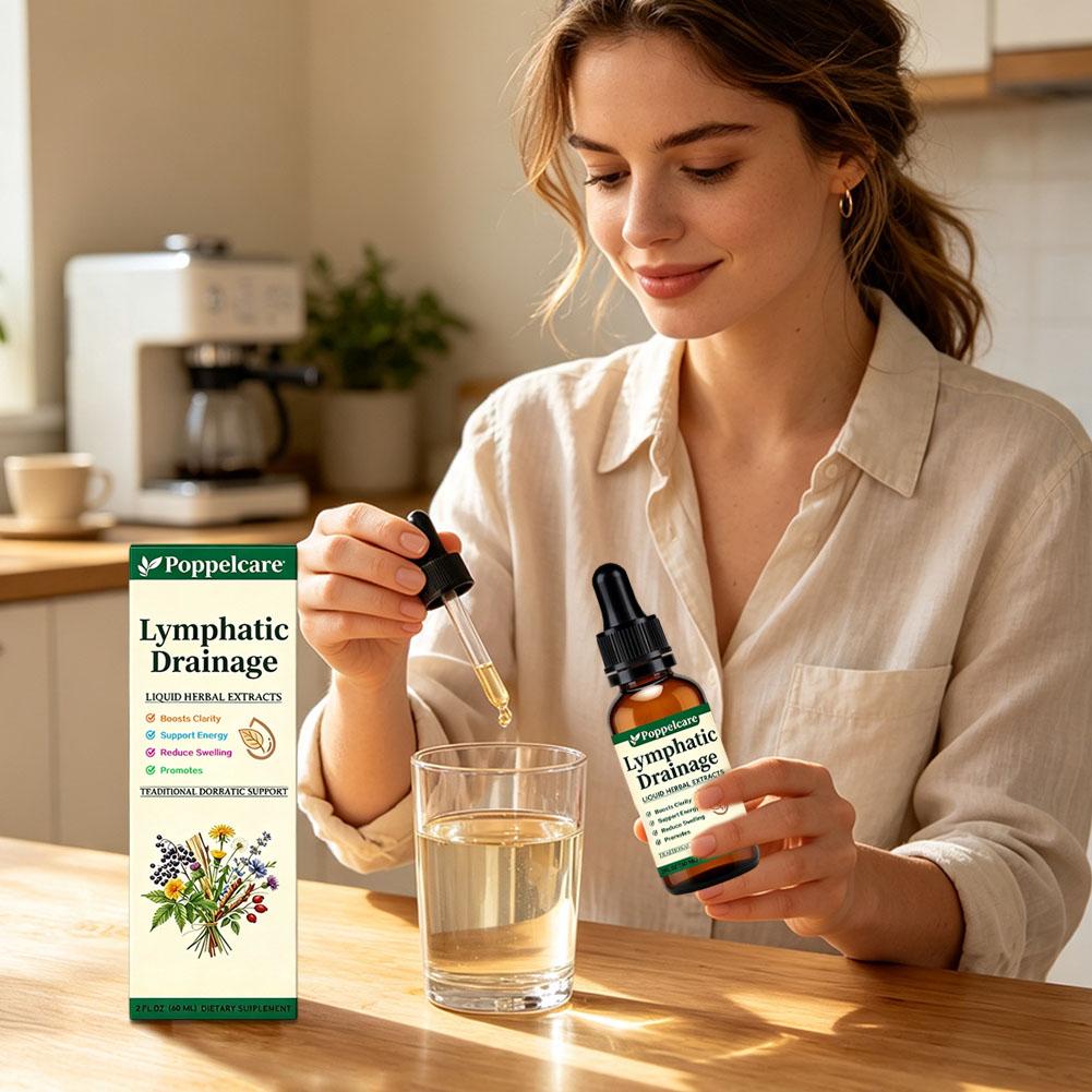 Herbal Lymphatic Drainage Drop - Herbal Wellness Formula recension och pris