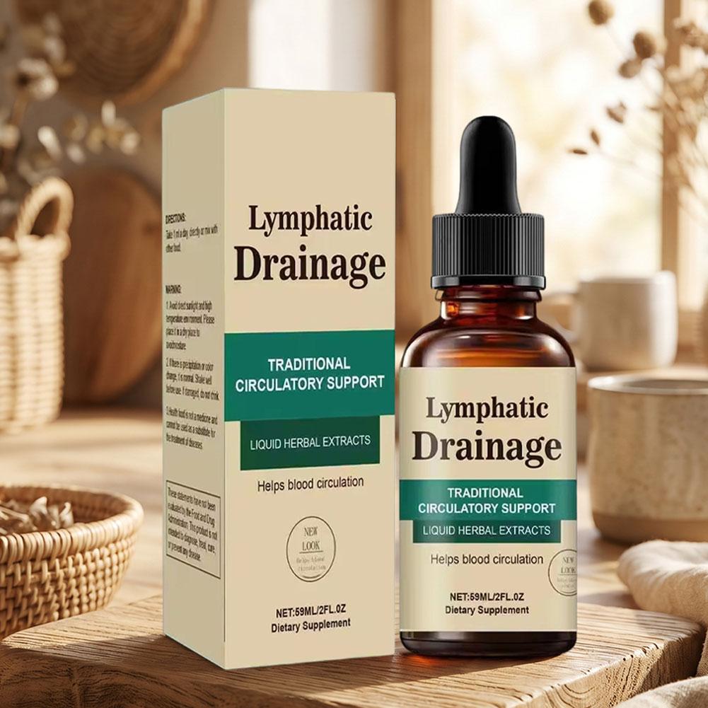 Lymph Support Drops Herbal Liq - Herbal Wellness Formula recension och pris